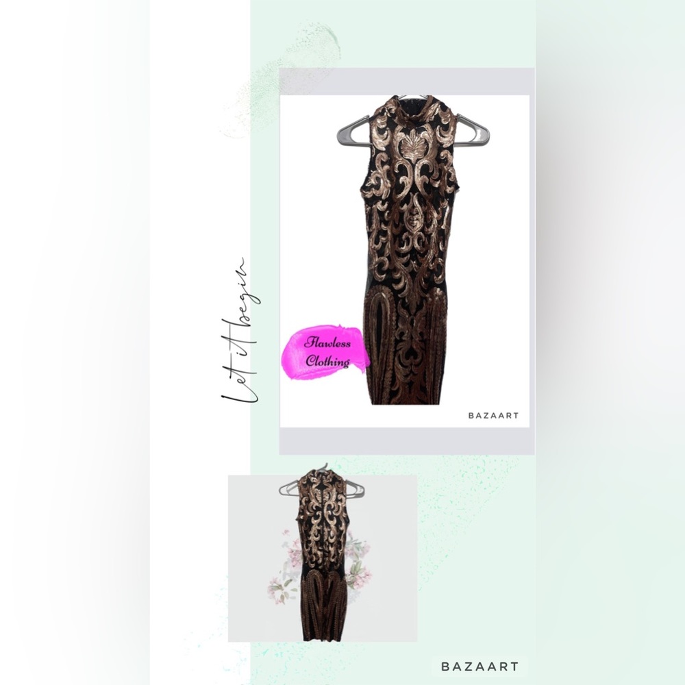 KELYWELL Women's Elegant Sequin Bodycon Dress Cocktail Night Club Dres